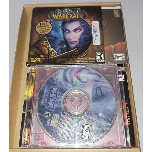 World of Warcraft - Game Manual & DVDs - Reign of Chaos (3 DVDs) World of Warcra - Picture 4 of 7